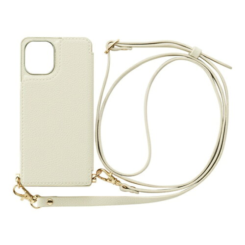 JAN 4589455006547 CCCフロンティア iPhone 12 mini 5.4インチケース Cross Body Case アイボリー ML-CSIP20M-2CBIV 株式会社ユニケース スマートフォン・タブレット 画像