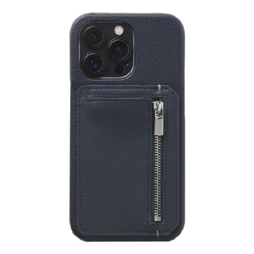 JAN 4589455009807 CCCフロンティア iPhone 13 Pro用ケース Smart Sleeve Case ネイビー UNI-CSIP21LP-2SSNV 株式会社ユニケース スマートフォン・タブレット 画像