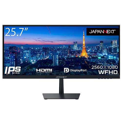 JAN 4589511168257 JAPANNEXT 25.7型 PCモニター JN-IPS257WFHD 株式会社JAPANNEXT パソコン・周辺機器 画像