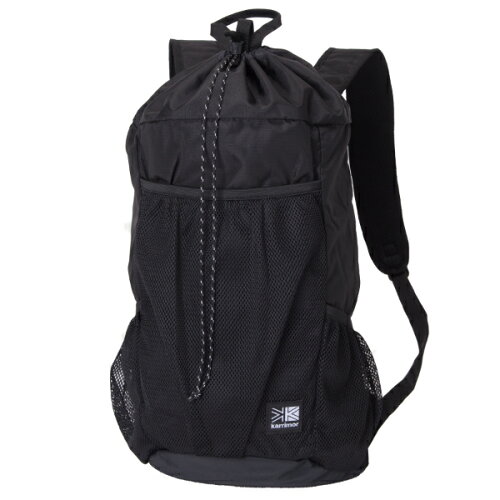 JAN 4589538689506 karrimor カリマー grab knapsack グラブ ナップサック 20L Black 501121-9000 カリマーインターナショナル株式会社 スポーツ・アウトドア 画像