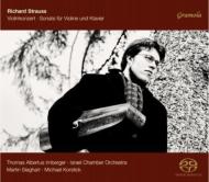 JAN 4589538720117 Strauss, R. シュトラウス / Violin Concerto: Irnberger Vn Sieghart / Israel Co +violin Sonata: Korstick P 輸入盤 ナクソス・ジャパン株式会社 CD・DVD 画像