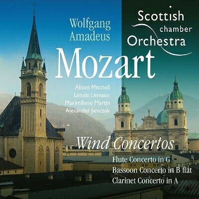 JAN 4589538728595 Mozart モーツァルト / クラリネット協奏曲、フルート協奏曲第1番、ファゴット協奏曲 スコットランド室内管弦楽団 輸入盤 ナクソス・ジャパン株式会社 CD・DVD 画像