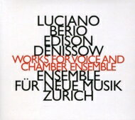 JAN 4589538730697 ベリオ、 ルチアーノ 1925-2003 / Works For Voice & Chamber Ensemble: H.fassbender Ms Hennerberger / Ensemble Fur Neue Musik Zurich +denisov ナクソス・ジャパン株式会社 CD・DVD 画像