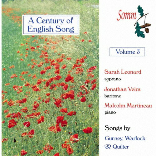 JAN 4589538734435 イギリス歌曲の一世紀 第3集 アルバム SOMMCD-224 ナクソス・ジャパン株式会社 CD・DVD 画像
