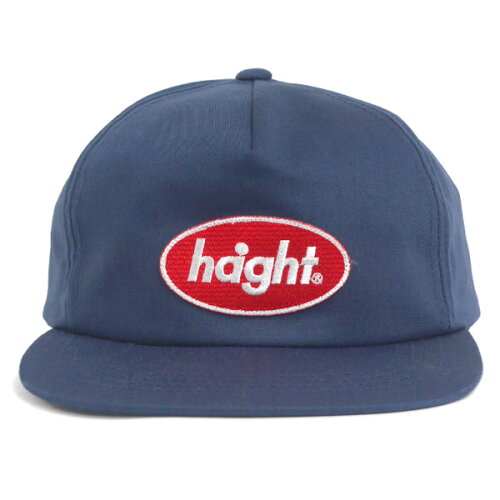 JAN 4589552209155 ヘイト ハット HAIGHT Round Logo Patch Trucker Cap ネイビー ワンサイズ HT-W186005 株式会社ウッドベル バッグ・小物・ブランド雑貨 画像