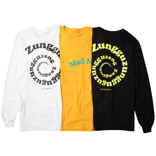 JAN 4589552275020 NINE RULAZ LINE ZUNGGU L/S Tシャツ Yellow Man NRAW20-003 株式会社ウッドベル メンズファッション 画像