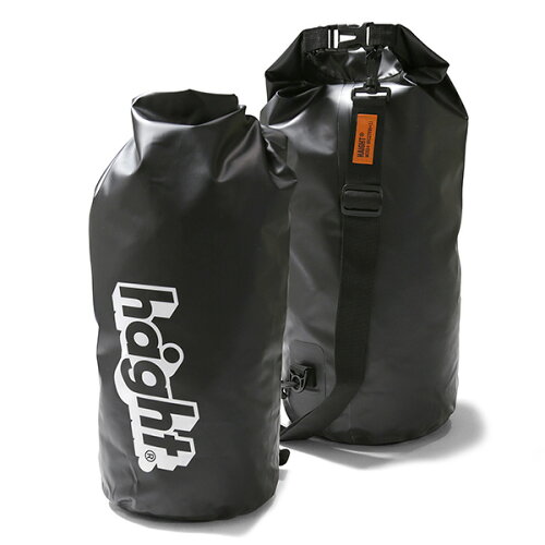 JAN 4589552293819 HAIGHT WATER PROOF BEACH BAG ブラック 直径24cm 高さ55cm HT-G215004 株式会社ウッドベル バッグ・小物・ブランド雑貨 画像