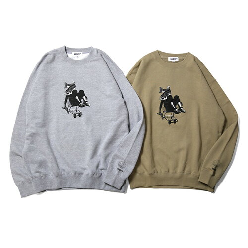 JAN 4589552294625 HAIGHT Fishing Tour Crewneck Sweat HTKB-213002 株式会社ウッドベル メンズファッション 画像