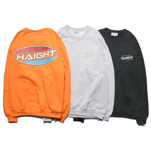 JAN 4589552309695 HAIGHT Emblem Crewneck Sweat HTSS-223002 株式会社ウッドベル メンズファッション 画像