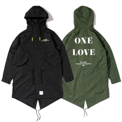 JAN 4589552314507 APPLEBUM ONE LOVE Mods Coat 2120601 株式会社ウッドベル メンズファッション 画像