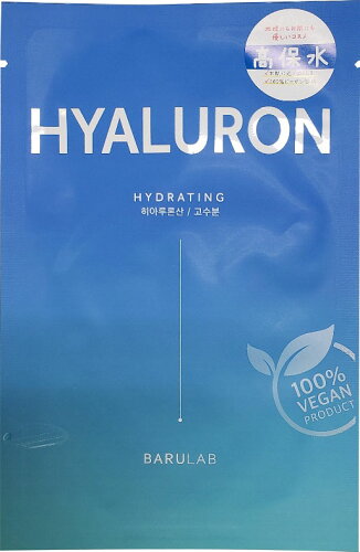 JAN 4589574401179 BARULAB ザ クリーン ビーガンマスク Hyaluron Mask(1枚) 株式会社VITA 美容・コスメ・香水 画像