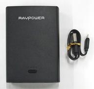 JAN 4589616081468 SUNVALLEY JAPAN RAVPower 10400mAh モバイルバッテリー/ブラック 株式会社SUNVALLEY JAPAN スマートフォン・タブレット 画像