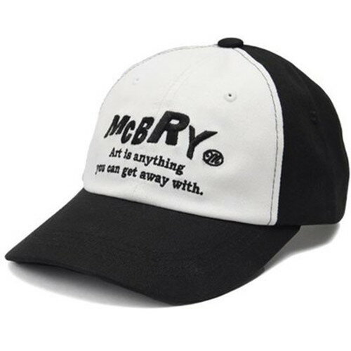 JAN 4589662872355 マクバリー MCBRY LOGO BALL CAP ブラック ブラック MCBRY72355 A-style株式会社 バッグ・小物・ブランド雑貨 画像