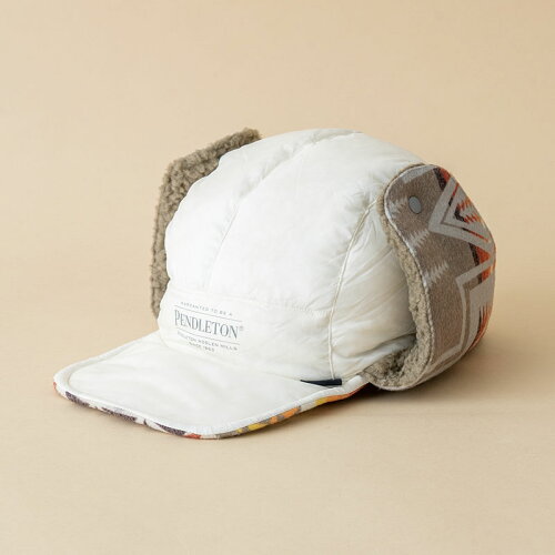 JAN 4589739081840 PENDLETON ペンドルトン REVERSIBLE WARM CAP リバーシブル ウォームキャップ フリー OFF WHITE PDT-TON-223001 Grado Mondo株式会社 スポーツ・アウトドア 画像