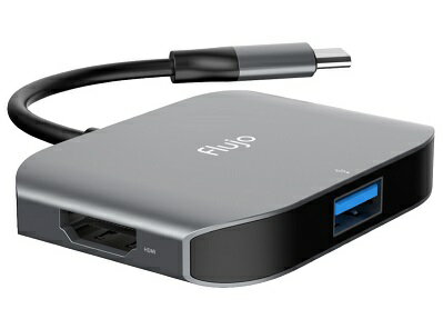 JAN 4589743386610 Type-C ハブアダプタ HDMI/USB3.0 株式会社ハイスピリット パソコン・周辺機器 画像