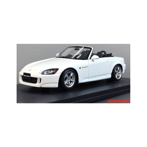 JAN 4589746685208 1/18 Honda S2000 AP2 GRAND PRIX WHITE ONEMODEL 株式会社フリースタイル おもちゃ 画像