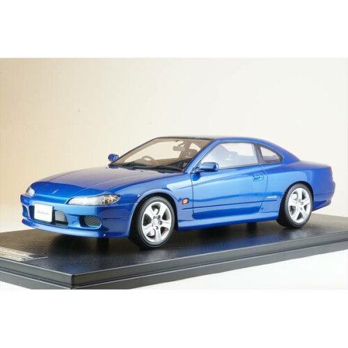 JAN 4589746686731 1/18 Nissan Silvia S15 Brilliant Blue ONEMODEL 株式会社フリースタイル おもちゃ 画像