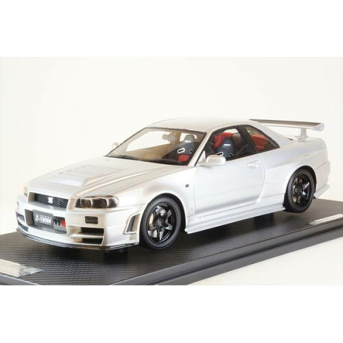 JAN 4589746688667 1/18 Nismo R34 GT-R Z-tune Silver ONEMODEL 株式会社フリースタイル おもちゃ 画像