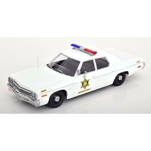 JAN 4589746690707 KK Scale 1/18 Dodge Monaco 1974 Hazzard County Police ミニカー 株式会社フリースタイル おもちゃ 画像