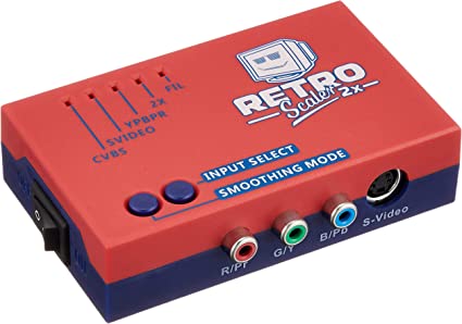 JAN 4589761866668 SRPJ RetroScaler2x HDビデオコンバーター・スキャンコンバーター - SFC/MD/SS/PS/PS2/Xbox/Wiiなどレトロゲームで是非!! 日本語マニュアル SRPJ2361 株式会社エス・アール・プロジェクト 家電 画像