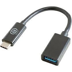 JAN 4589785191852 GOPPA USB3.1 Gen.1 Type-C to A変換ケーブル ブラック GP-CPARCH/B Type-Aメス /Type-Cオス GPCPARCHB ゴッパ(同) パソコン・周辺機器 画像