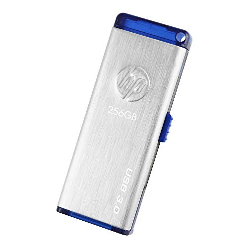 JAN 4589879380407 HP USBメモリ 256GB USB 3.0 伸縮式 ブラシテクスチャ ステンレス鋼のフラッシュドライブ x730w HPFD730W-256 ギッシュ・ジャパン株式会社 パソコン・周辺機器 画像