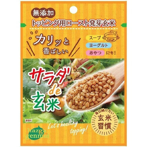 JAN 4589895581048 サラダde玄米(18g) 株式会社発芽玄米 食品 画像