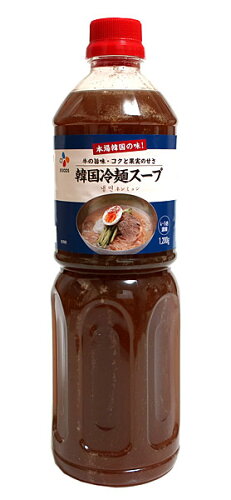 JAN 4589897450960 CJ FOODS JAPAN 韓国冷麺スープ 1200g CJ FOODS JAPAN株式会社 食品 画像