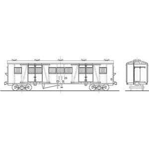 JAN 4589904342912 鉄道模型 ワールド工芸 HO 16番 国鉄 ワキ1000形 有蓋車 タイプC 窓 塗装済完成品 有限会社ワールド工芸 ホビー 画像