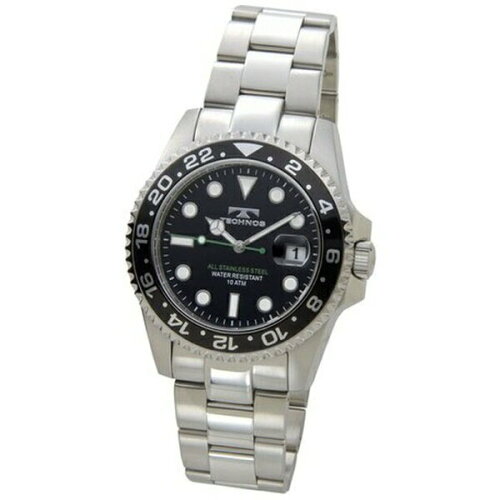 JAN 4589911862212 テクノス｜Technos メンズ腕時計 ダイバーズ TSM412SB ブラック 有限会社ティーツーインターナショナル 腕時計 画像