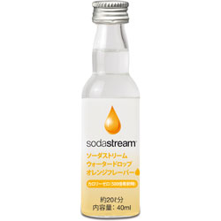 JAN 4589935922886 ソーダストリーム ウォータードロップ オレンジフレーバー 40ml ソーダストリーム株式会社 キッチン用品・食器・調理器具 画像