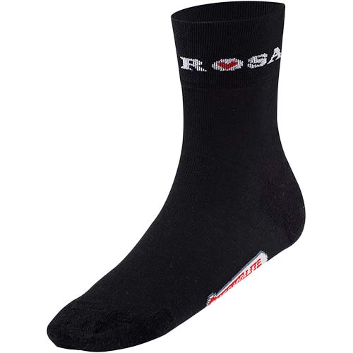 JAN 4589963669951 デローザ DE ROSA apparel アパレル 424 WINTER SOCKS ウィンターソックス ブラック BLK Sサイズ 株式会社日直商会 スポーツ・アウトドア 画像