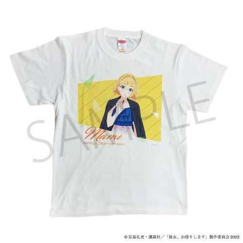 JAN 4589967366665 TVアニメ 彼女、お借りします Tシャツ 02. 七海麻美 メンズL グッズ 株式会社MAW メンズファッション 画像