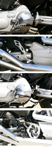 JAN 4589981462473 BABYFACE ベビーフェイス IDEAL バックステップ カラー：シルバー XR1200 SPORTSTER スポーツスター 09-11 株式会社ベビーフェイス 車用品・バイク用品 画像