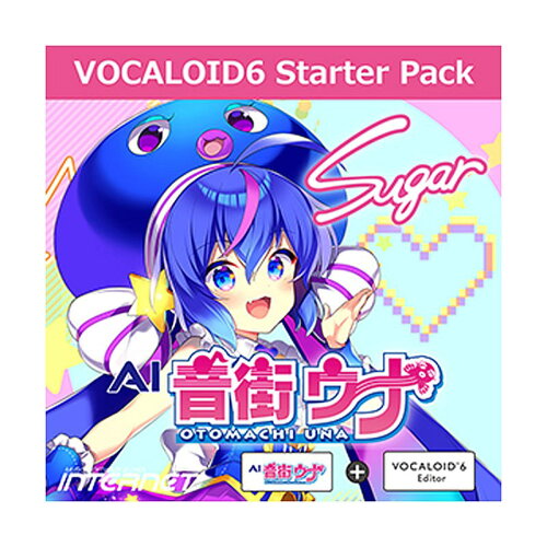 JAN 4900607113744 VOCALOID6 Starter Pack AI 音街ウナ Sugar オンライン納品 INTERNET 株式会社インターネット パソコン・周辺機器 画像