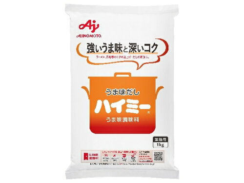 JAN 4901001050185 味の素 味の素ＫＫ　業務用　「ハイミー」１ｋｇ袋 味の素株式会社 食品 画像