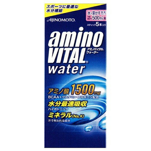JAN 4901001130986 味の素 アミノバイタル ウォーター 500ml用 味の素株式会社 水・ソフトドリンク 画像