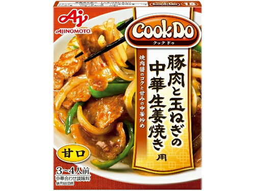 JAN 4901001188642 味の素 Ｃｏｏｋ　Ｄｏ　１８　豚肉と玉ねぎの中華生姜焼き用 味の素株式会社 食品 画像