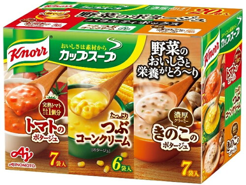 JAN 4901001286966 味の素 クノールカップスープ野菜ポタージュバラエティ２０Ｐ 味の素株式会社 食品 画像