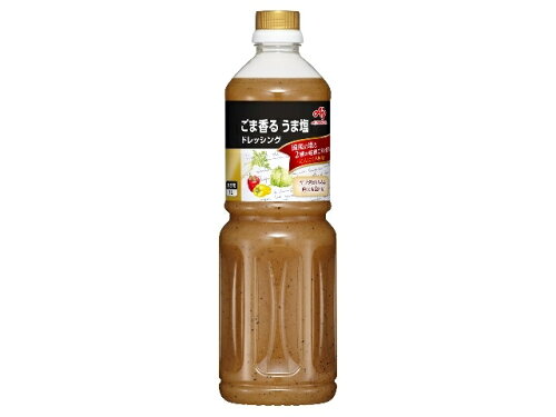 JAN 4901001288151 味の素 業「ごま香るうま塩ドレッシング」１Ｌボトル 味の素株式会社 食品 画像