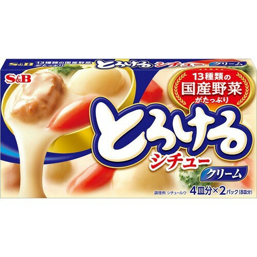 JAN 4901002048150 とろけるシチュー クリーム(160g) ヱスビー食品株式会社 食品 画像