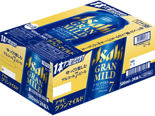 JAN 4901004039651 アサヒビール グランマイルド　缶５００ｍｌ アサヒビール株式会社 ビール・洋酒 画像