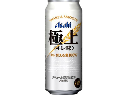 JAN 4901004044310 アサヒビール 極上＜キレ味＞　缶５００ｍｌ アサヒビール株式会社 ビール・洋酒 画像