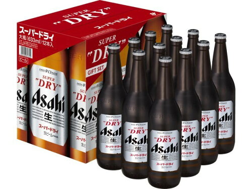 JAN 4901004813329 アサヒビール アサヒスーパードライ大びん１打詰ＥＸ アサヒビール株式会社 ビール・洋酒 画像