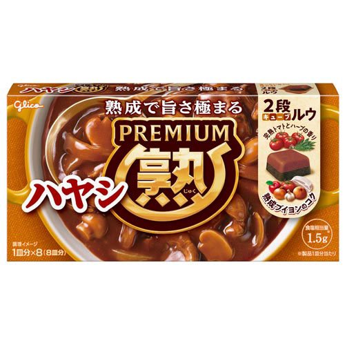 JAN 4901005001152 グリコ プレミアム熟ハヤシ 160g 江崎グリコ株式会社 食品 画像