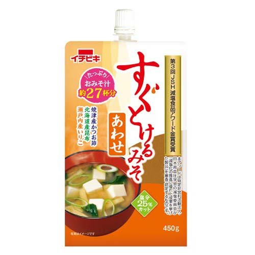 JAN 4901011022707 イチビキ すぐとけるみそ あわせ 450g イチビキ株式会社 食品 画像