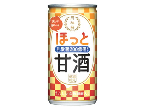 JAN 4901030345863 月桂冠 ほっと甘酒 缶 190g 月桂冠株式会社 水・ソフトドリンク 画像