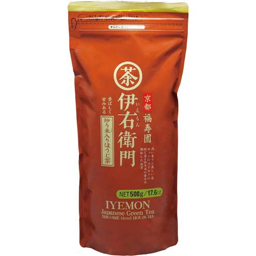 JAN 4901046631332 伊右衛門 炒り米入りほうじ茶(500g) 宇治の露製茶株式会社 水・ソフトドリンク 画像