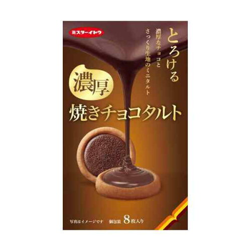 JAN 4901050136717 イトウ製菓 焼きチョコタルト 8枚 イトウ製菓株式会社 スイーツ・お菓子 画像