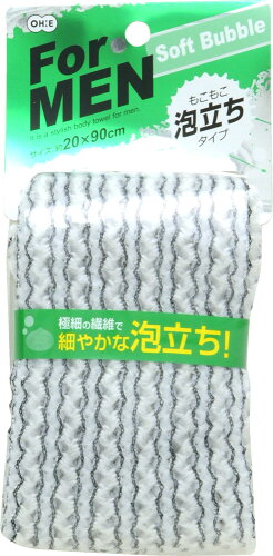 JAN 4901065609367 オーエ FM ボディタオル ソフトバブル 1個 株式会社オーエ 日用品雑貨・文房具・手芸 画像